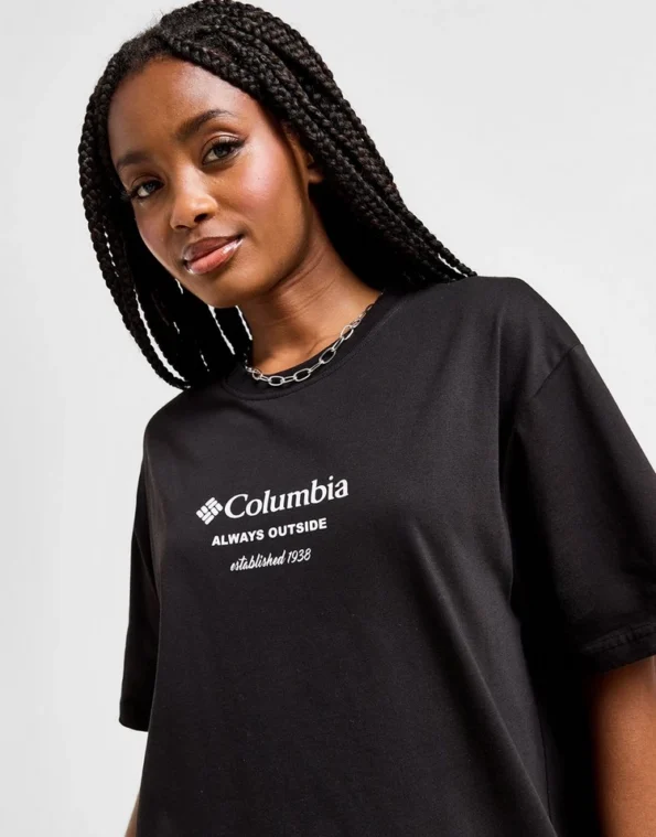 Columbia Established T-Shirt Dress - BritStyleFashion