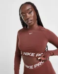 Nike Womens crop Tops long sleeve